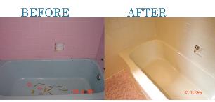 Bathtub Before & After 